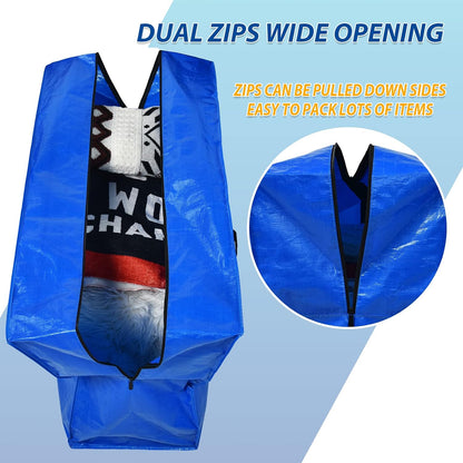 Extra Large Storage Bags, 57 Gallon XXL Jumbo Large Moving Bags Heavy Duty