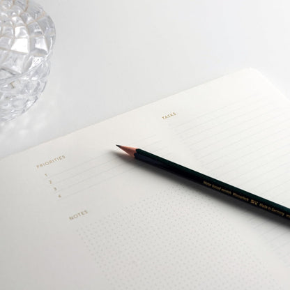 Daily Planner Notepad, A4, 52 Sheets, Undated,Time Blocking,Hourly Schedule