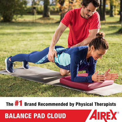 AIREX Balance Pad – Stability Trainer for Balance, Stretching, Physical Therapy, Exercise, Mobility, Rehabilitation and Core Training Non-Slip Closed Cell Foam Premium Balance Pad