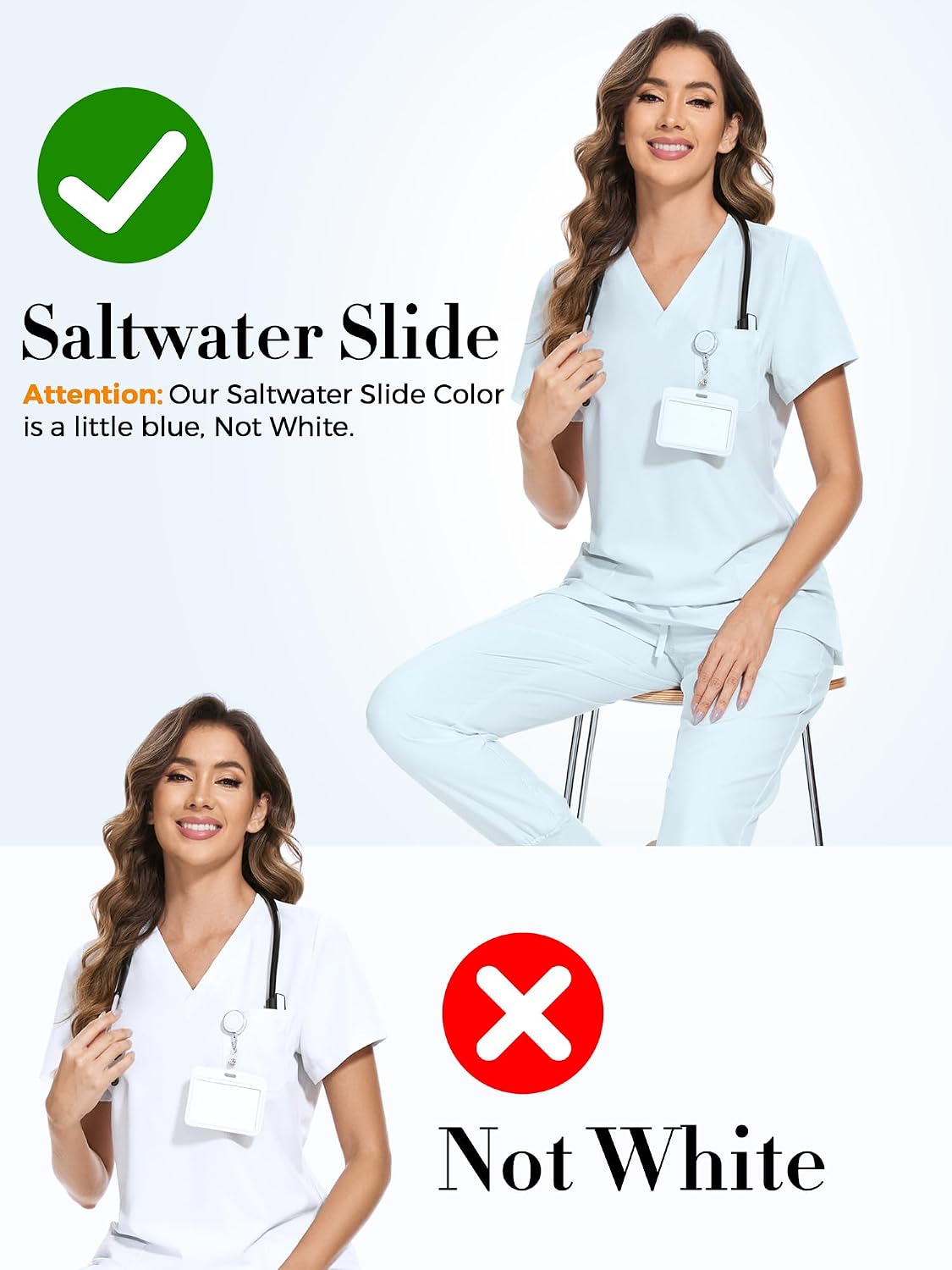 COZYFIT Scrubs for Women Set - Stretch V-Neck Scrub Top & Jogger Pant with 8 Pockets COZY SCRUBS - Colors B