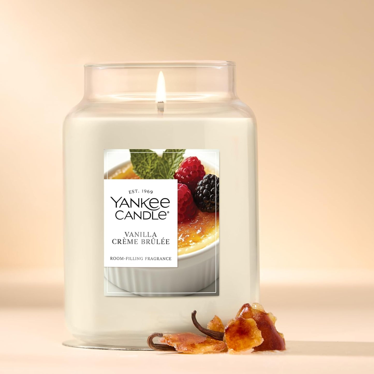 Yankee Candle Vanilla Cupcake Scented Candle, 22oz Large Jar