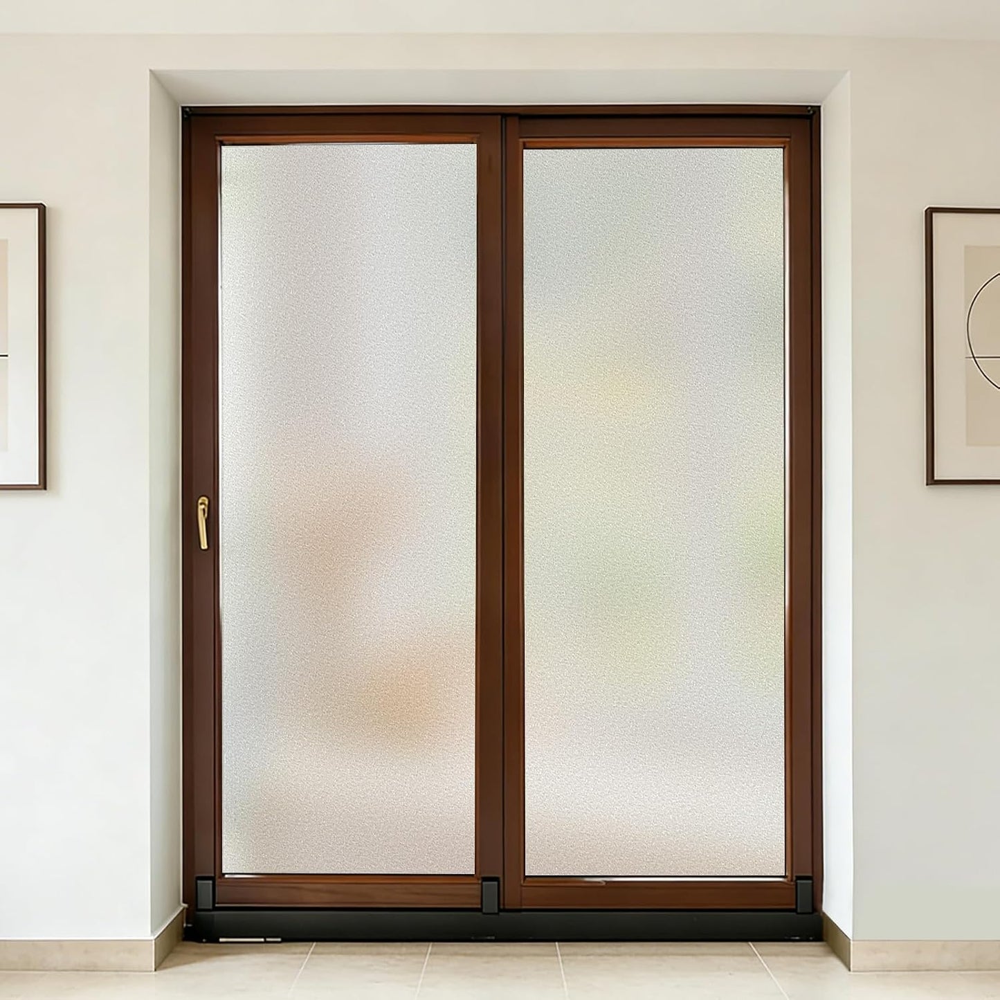 VELIMAX Static Cling Total Blackout Window Film Privacy Room Darkening Window Tint Black Window Cover 100% Light Blocking No Glue (17.7 x 78.7 inches)