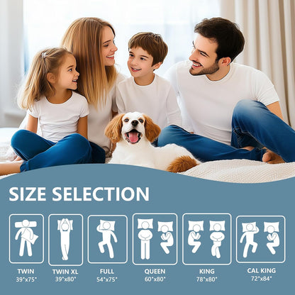 Premium Waterproof Mattress Protector Queen Size, Breathable Bed Cover 3D Air Fabric Cooling Mattress Pad Cover Smooth Soft Noiseless Washable, 8''-21'' Deep Pocket (White)