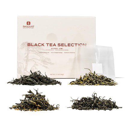 iTeaworld Loose Leaf Chinese Tea Sampler, 8 Flavors (Oolong Tea, Jasmine Flower Tea, Green Tea and White Tea), Each Flavor Comes With 2 Packs Of Loose Leaf Tea Sampler, With Mediumly Caffeinated, Sugar Free for Health, 2.1oz