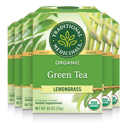 Traditional Medicinals Organic, Hibiscus Tea - Supports Normal Heart Health & Cardiovascular Wellness - Kosher, Non-GMO, Caffeine-Free, Compostable - 16 Tea Bags