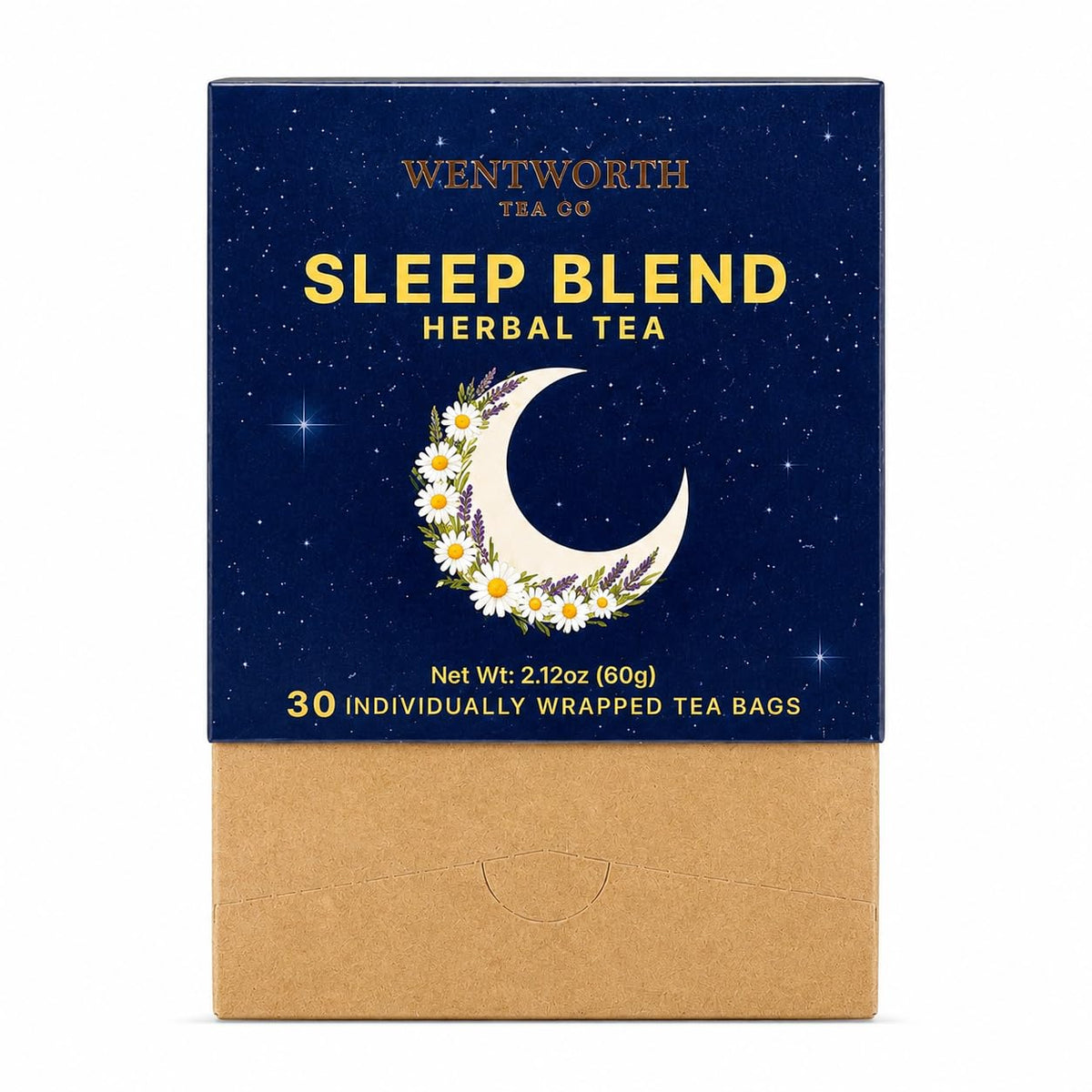 Sleep Blend Caffeine Free Herbal Tea 30 Individually Wrapped Teabags