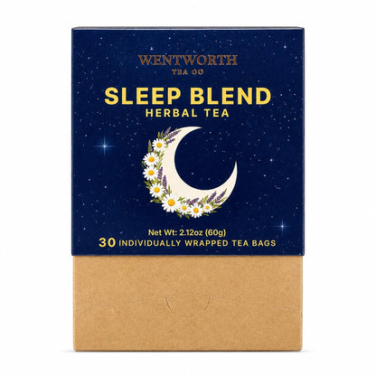 Sleep Blend Caffeine Free Herbal Tea 30 Individually Wrapped Teabags