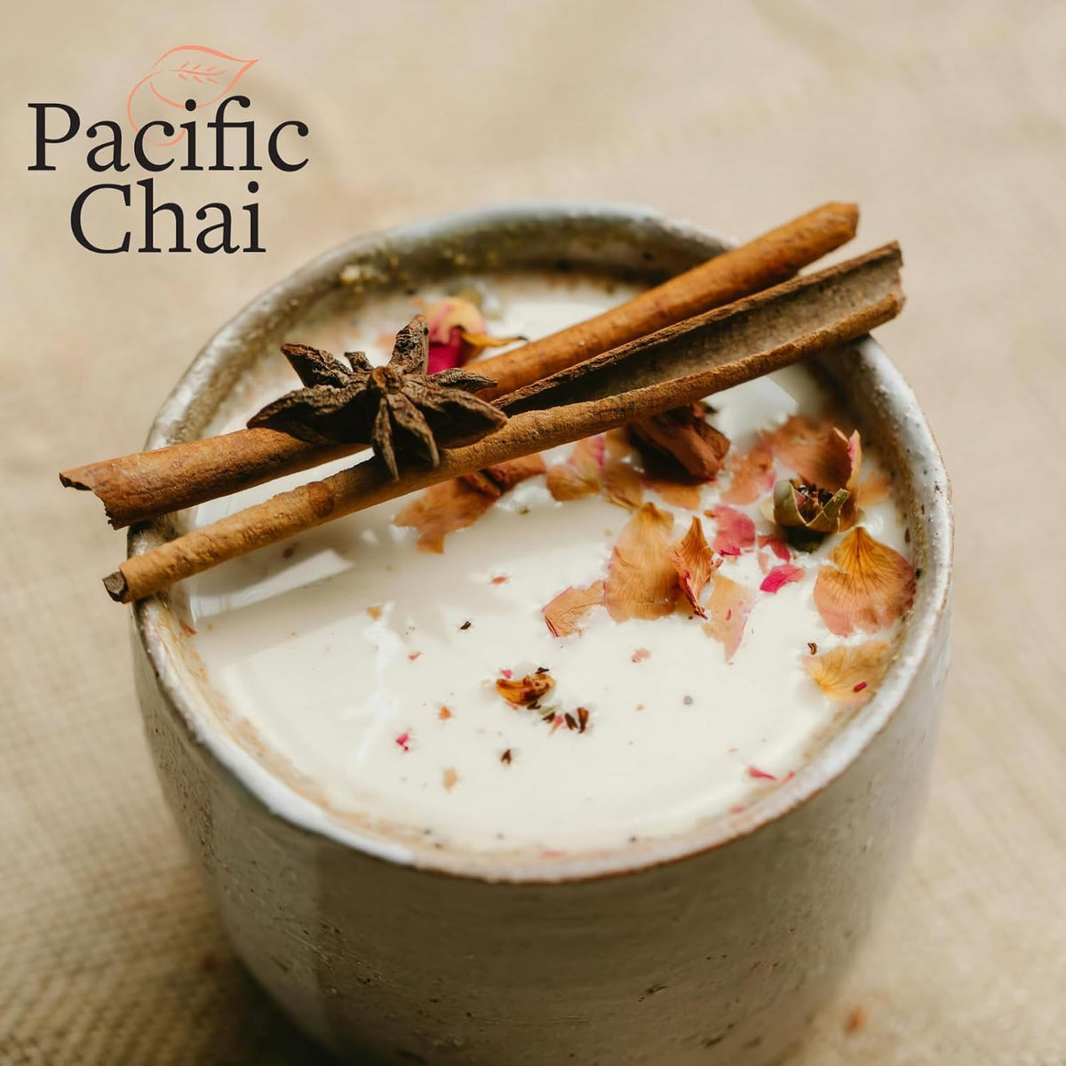 Pacific Chai Spiced Chai Latte Mix, Instant Chai Tea Latte Drink Mix, Gluten Free, Kosher Certified Powder Beverage, Café Style Chai Latte, 3 LB