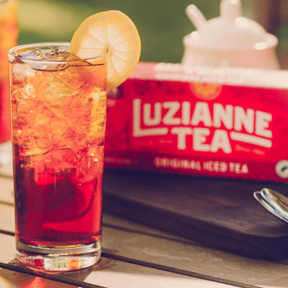 Luzianne Unsweetened Hibiscus Iced Tea Bags, Family Size, 22ct Box (Pack of 6)