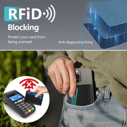 for Magsafe Wallet Work with Apple Find My, Strongest Magnetic Phone Wallet
