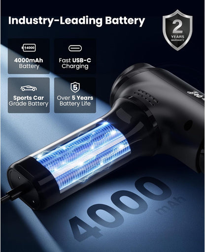 BOB AND BRAD T2 Pro Massage Gun with Heat and Cold, Deep Tissue Percussion Massager Gun for Pain Relief, Muscle Massager, Electric Back Massagers for Professional Athletes Runner