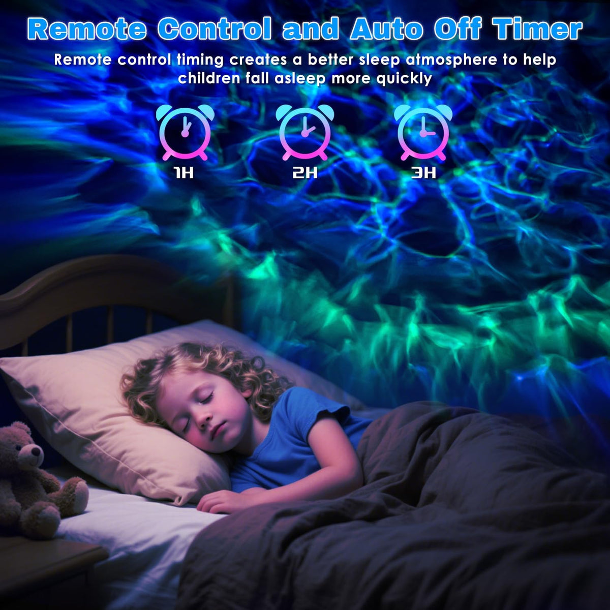 Galaxy Projector for Bedroom, Night Light for Kids, Nebula Ceiling LED Lamp