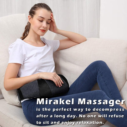 Shiatsu Neck Back and Shoulder Massager with Heat for Pain Relief Deep Tissue, Christmas Women Men Gifts for Mom Dad, Wife Husband, Him Her, Fathers Day, Mothers Day, Birthdays Gift (NOT Cordless)
