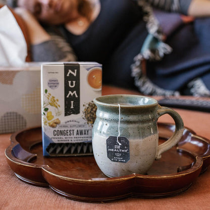 Numi Organic Chamomile Lemon Tea, 54 Herbal Tea Bags, Caffeine Free