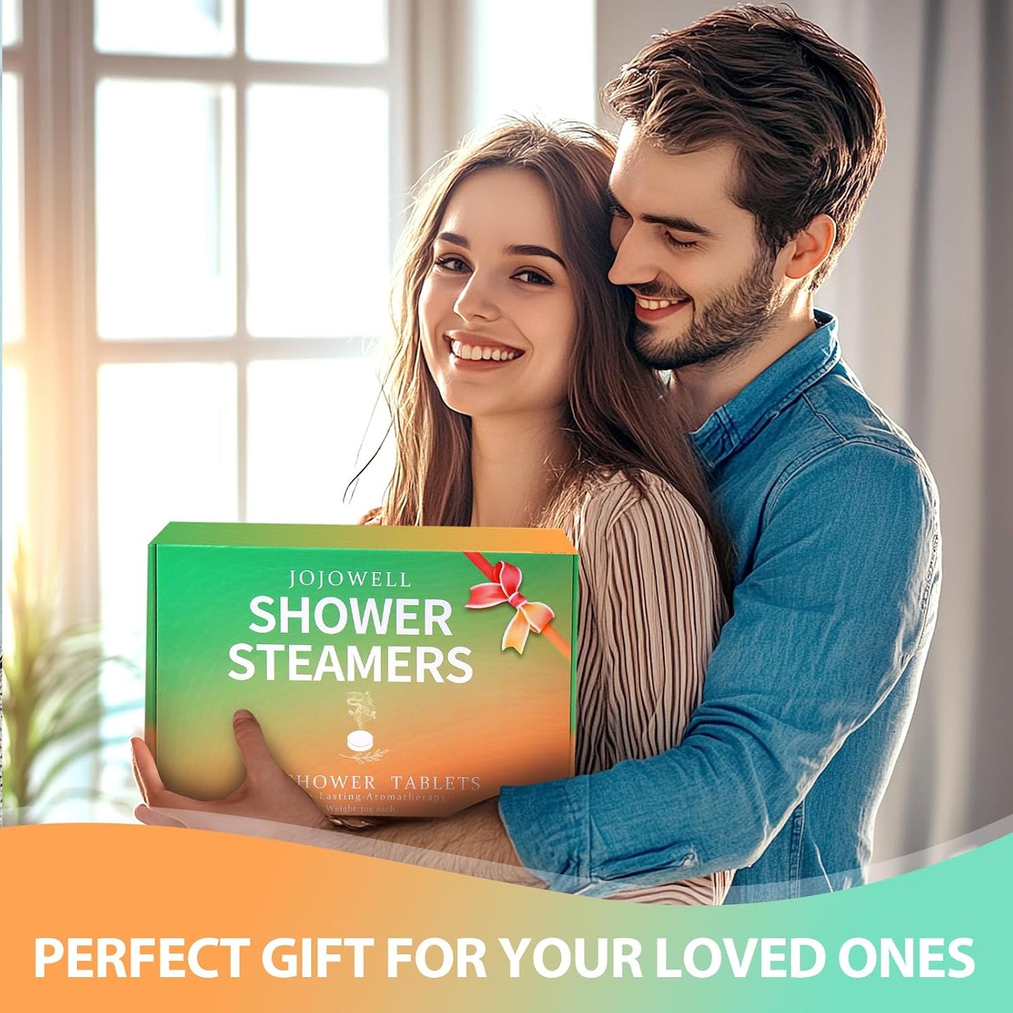 JoJowell Shower Steamers Aromatherapy - 18 Pack Birthday Gifts for Women & Men, Mom Wife Grandma Sister Her Teens, Self Care with Natural Essential Oils Relaxation Home SPA