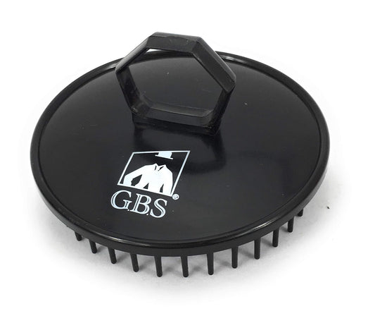 G.B.S Gents Dandruff Cleaning Scalp Brush 2 Pack – Silicone Shampoo Scrubber for Hair & Scalp Massage, Exfoliating Wet Dry Hair Care, Red