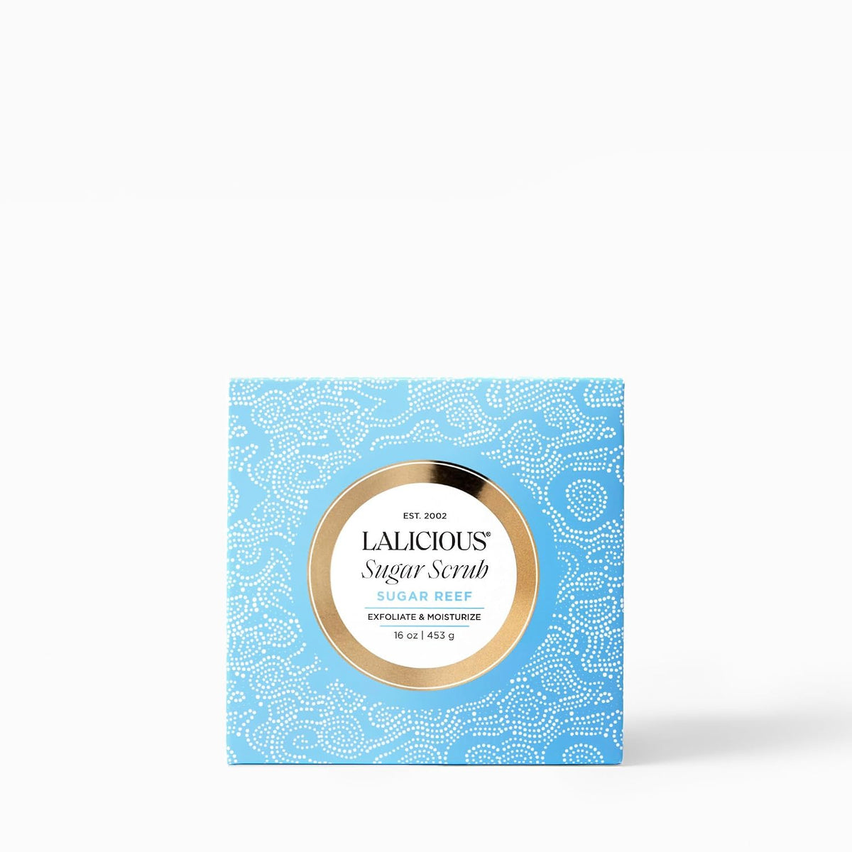LALICIOUS Endless Summer Exfoliating & Moisturizing Body Scrub | Sugar & Coconut Oil | Pre-Shave Scrub for Ingrown Hairs & Razor Bumps | Gently Buffs & Smooths Sensitive Skin | No Parabens Large 16oz