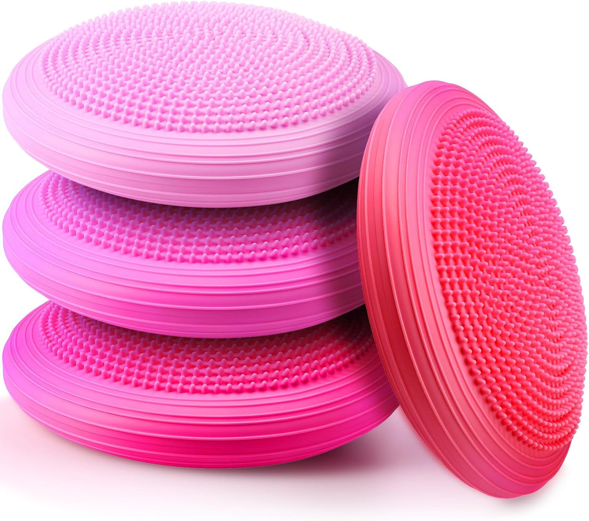 Libima 4 Pcs Wiggle Seat Inflated Wobble Cushion for Kids