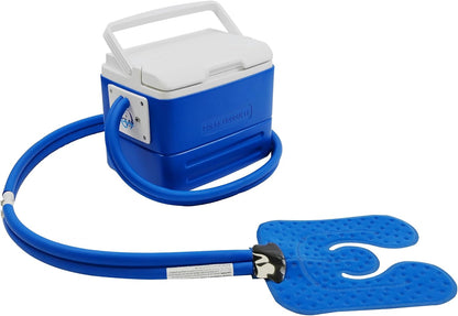 Polar Active Ice 3.0 Cold Therapy Ice Machine System with Programmable Timer, Shoulder Compression Pad, Lightweight 9 Quart Cooler Freeze Kit, Quiet Pump, Strong Cryotherapy Pain Relief Treatment