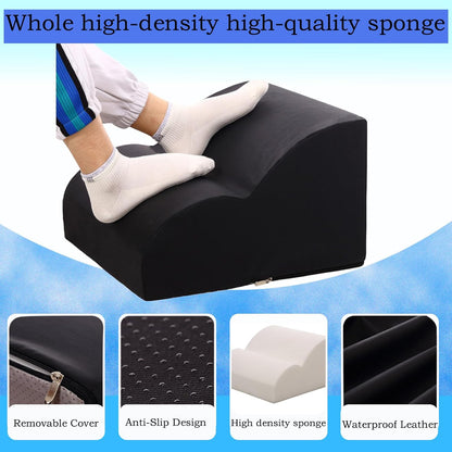 Foot Rest for Under Desk at Work.Multifunctional 3-Tier Foot Stool,with Washable Footrest.for Under Desk,Office Chair Gaming Chair & Sofa,Leg Elevation Pillow,Supports Posture -Dark Grey