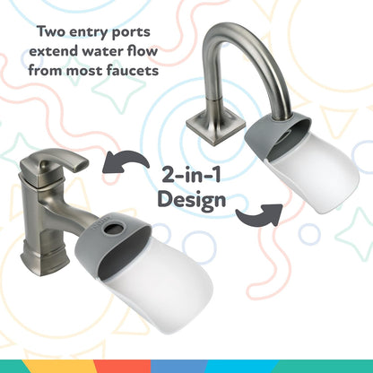 Nuby 2-in-1 Faucet Extender - 2 Pack