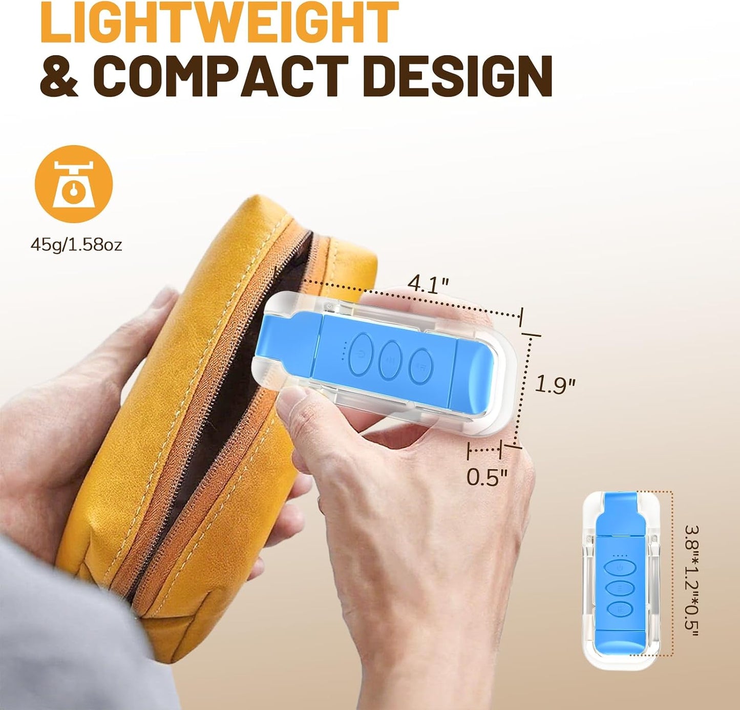Book Reading Light Rechargeable Clip on Book Lamp with 3 Color Temperatures