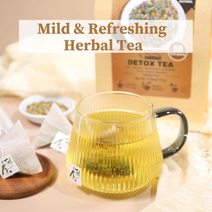 FullChea - Detox Tea Bags, 50 Count, Milk Thistle Herbal Detox Blend