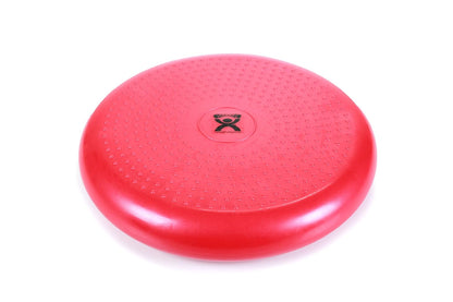 Cando-30-1870 CanDo Inflatable Balance Disc for Balance Training, Proprioception, Strengthening Lower Extremities, Posture, Back Pain, Stress Relief, Restlessness and Anxiety. Black, 14” Diameter