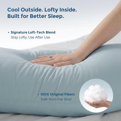 Momcozy Cooling Pregnancy Pillow - U Shaped Full Body Maternity Pillow