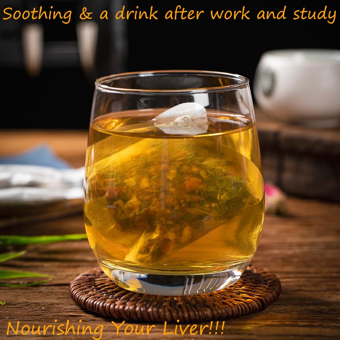 135 Premium Chamomile Tea Bags, Made with 100% Pure Natural Chamomile Flower, Caffeine Free & Non-GMO.