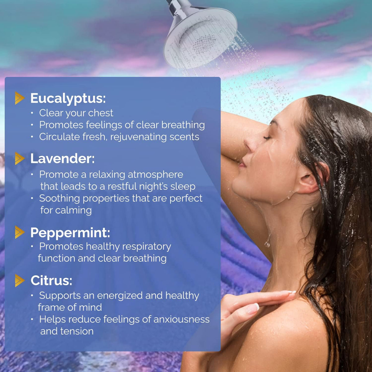 VALITIC Aromatherapy Shower Steamers, Pods for Shower Spa Gift, 4 Scents