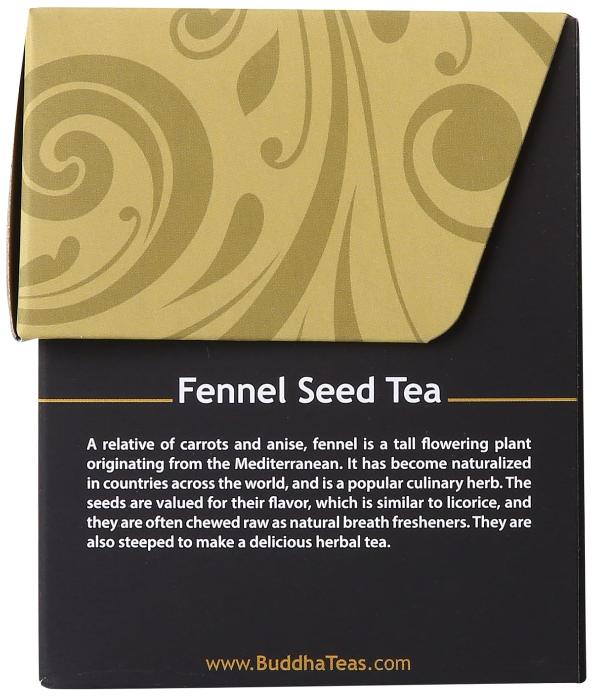 Buddha Teas Fennel Seed Tea, 18 Count (Pack of 6)