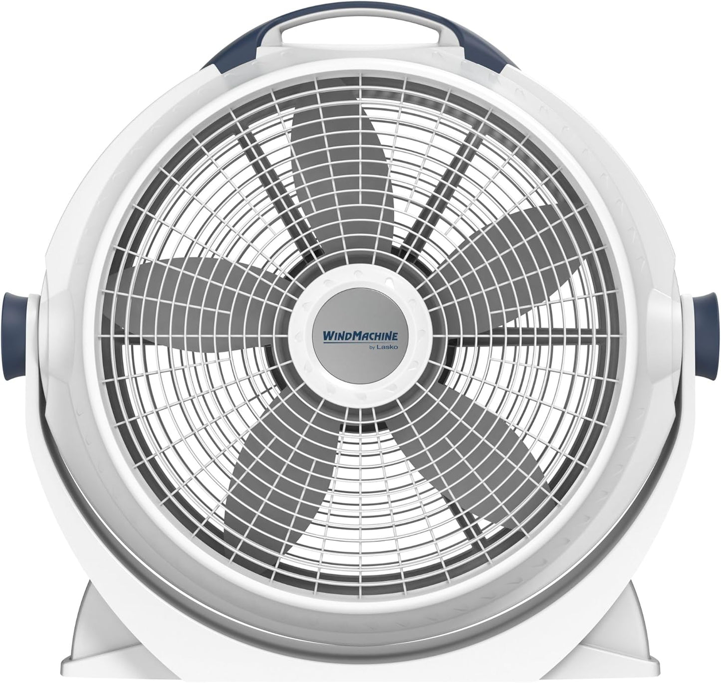Lasko Wind Machine Fan, Air Circulator Fan with 3 Speeds, 20" Model 3300, Gray