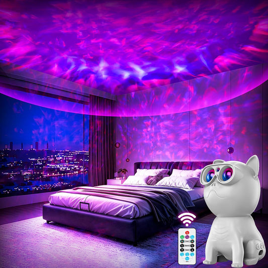 Galaxy Projector for Bedroom, Galaxy Light Projector with 41 Lighting Modes, Starry Nebula Ceiling Night Light with Timer and Remote, Room Decor, for Christmas, Birthdays