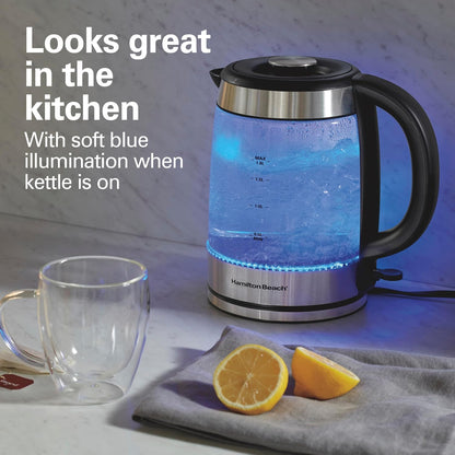 Hamilton Beach 1.8 Liter Electric Tea Kettle, Water Boiler & Heater