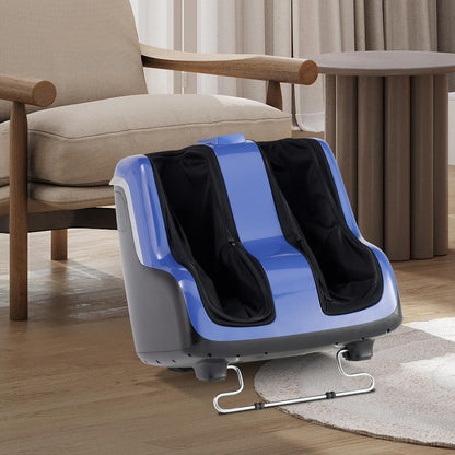 Human Touch Reflex5s Foot and Calf Massager - HSA Approved for Stress & Plantar Fasciitis Relief + Kneading & Compression for Circulation Support - 1 Year Warranty - Fits Women & Men Size 12