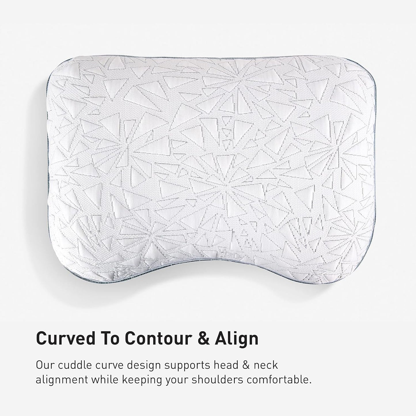 Bedgear Storm Performance Pillow, 1.0 Cooling Pillow for Side Sleepers, Medium Firm Support, Ver-Tex Cooling Cover, Air-X Mesh, Washable