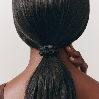 SLIP Amazon Exclusive Skinny Scrunchies: Anti-Crease, Anti-Breakage Slipsilk™ Design Protects Delicate Hair | Includes 3 Pure Silk Scrunchies, Basics