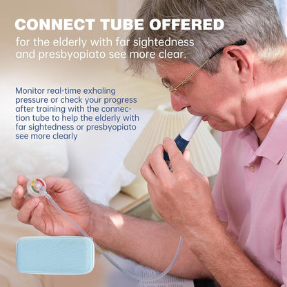 Sonmol Lung Trainer with Travel Case, MEP Test, 5 Resistance Levels