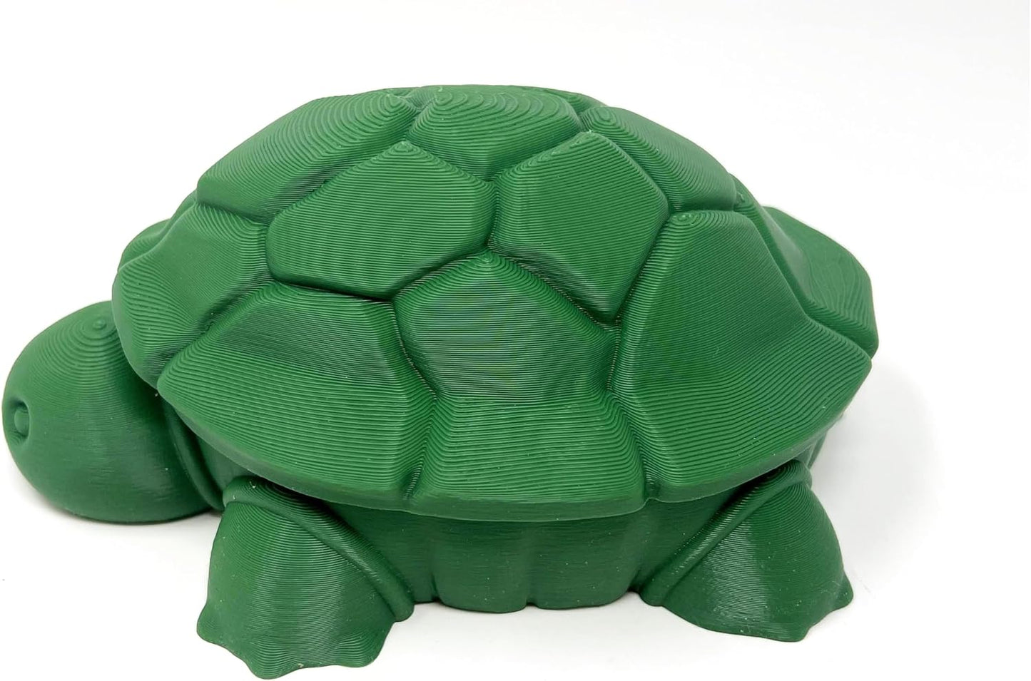 Munnygrubbbers - Mini Desktop Turtle Sand Box - 6 x 6 in - Stress Relief - Made in USA - Includes Moldable Play Sand and Mini Tool - Novelty Gift - Desktop Decor - Zen Garden - (Green)