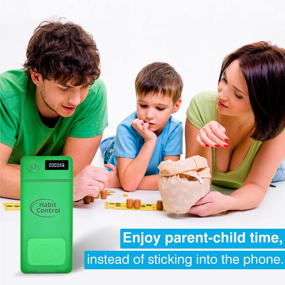 Cell Phone Lock Box with Timer for Self-Discipline, Portable Time Lock Box Suitable for iPhone and Android Smartphones, Phone Jail Box with Timer to Reduce Screen Time, Mindfulness Gift