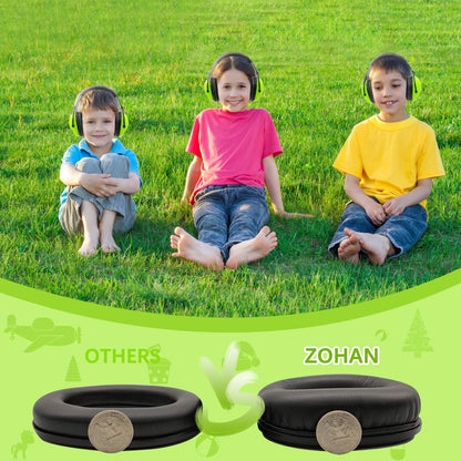 ZOHAN EM030 Kids Ear Protection, Noise Cancelling Headphones Ear Muffs for Autism Sensory, Safety Noise Reduction Hearing Protection for Monster Truck/Concerts/Fireworks/Air Shows