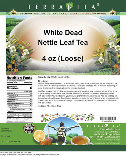 White Dead Nettle Leaf Tea (Loose) (4 oz, ZIN: 427642)