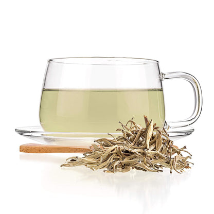 Tealyra - Jasmine Yin Zhen - Silver Needle White - Loose Leaf Tea - Premium Chinese White Tea from Fujian - 110g (4-ounce)