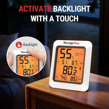 TempPro TP50 Digital Hygrometer Indoor Thermometer Room Thermometer and Humidity Gauge with Temperature Humidity Monitor(Previously ThermoPro)