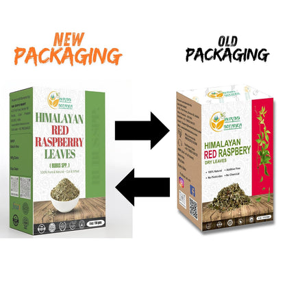Herbs Botanica Himalayan Raspberry Leaf Premium Dried Red Raspberry Leaves for Herbal Tea, Infusions & DIY Blends Cut & Sifted Rasberry Leaf Tea 4 oz Resealable Pack