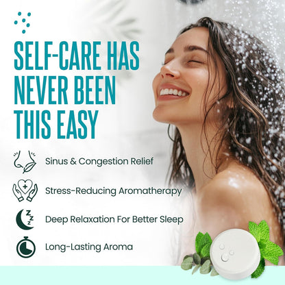 Cleverfy Shower Steamers Aromatherapy Gifts for Women and Men, 18 Tablets
