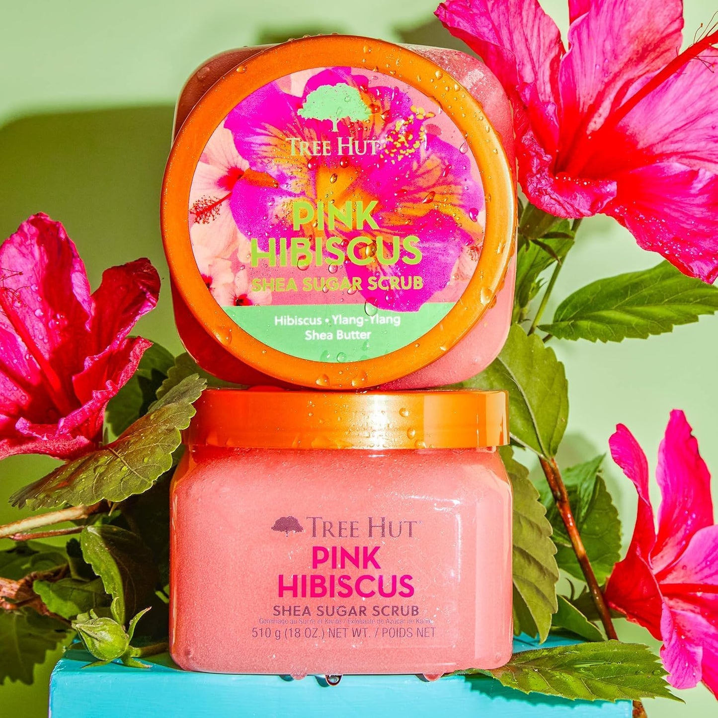 Tree Hut Shea Sugar Scrub - Coconut Lime - 18 oz - Exfoliating Body Scrub for Smooth, Glowing Skin - Made with Real Sugar and Shea Butter
