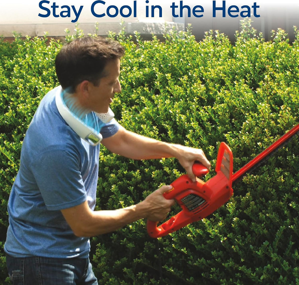 Arctic Air Freedom Touch Neck Fan, Blows Cold Air, Rechargeable, 3 Speed
