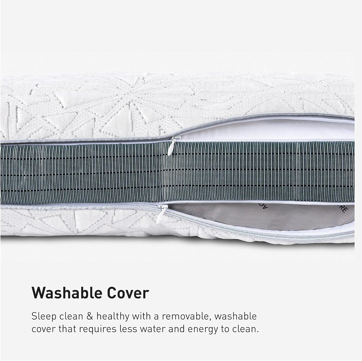 Bedgear Storm Performance Pillow, 1.0 Cooling Pillow for Side Sleepers, Medium Firm Support, Ver-Tex Cooling Cover, Air-X Mesh, Washable
